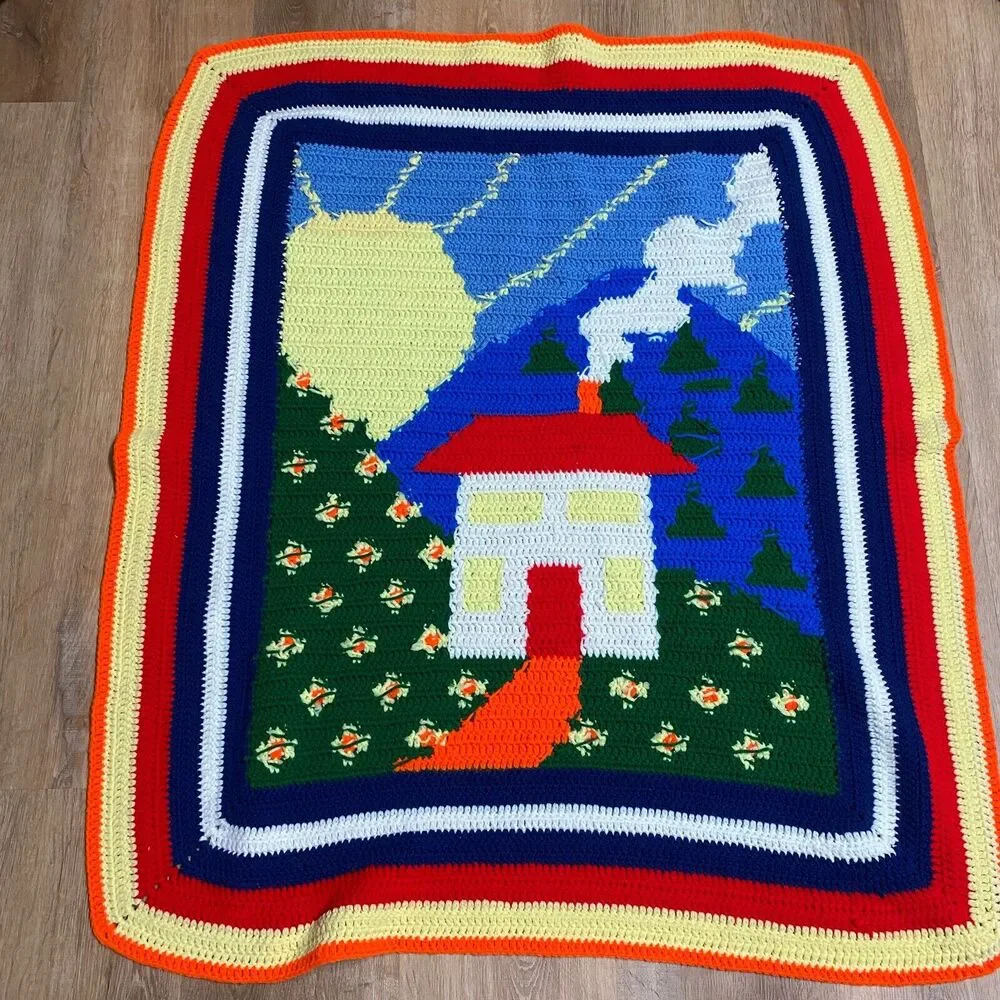 Vintage handmade crochet